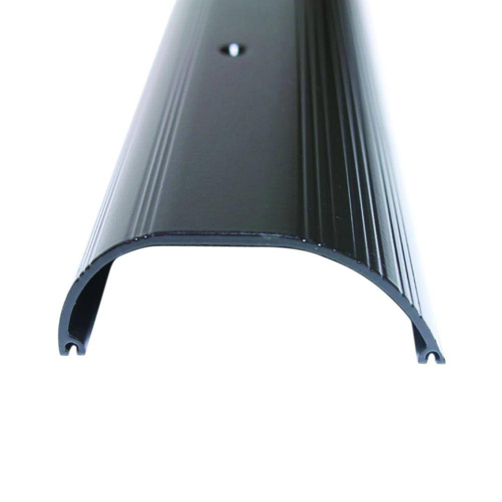 M-D Building Products Extra High Dome 4 in. x 69 in. Bronze Aluminum Threshold