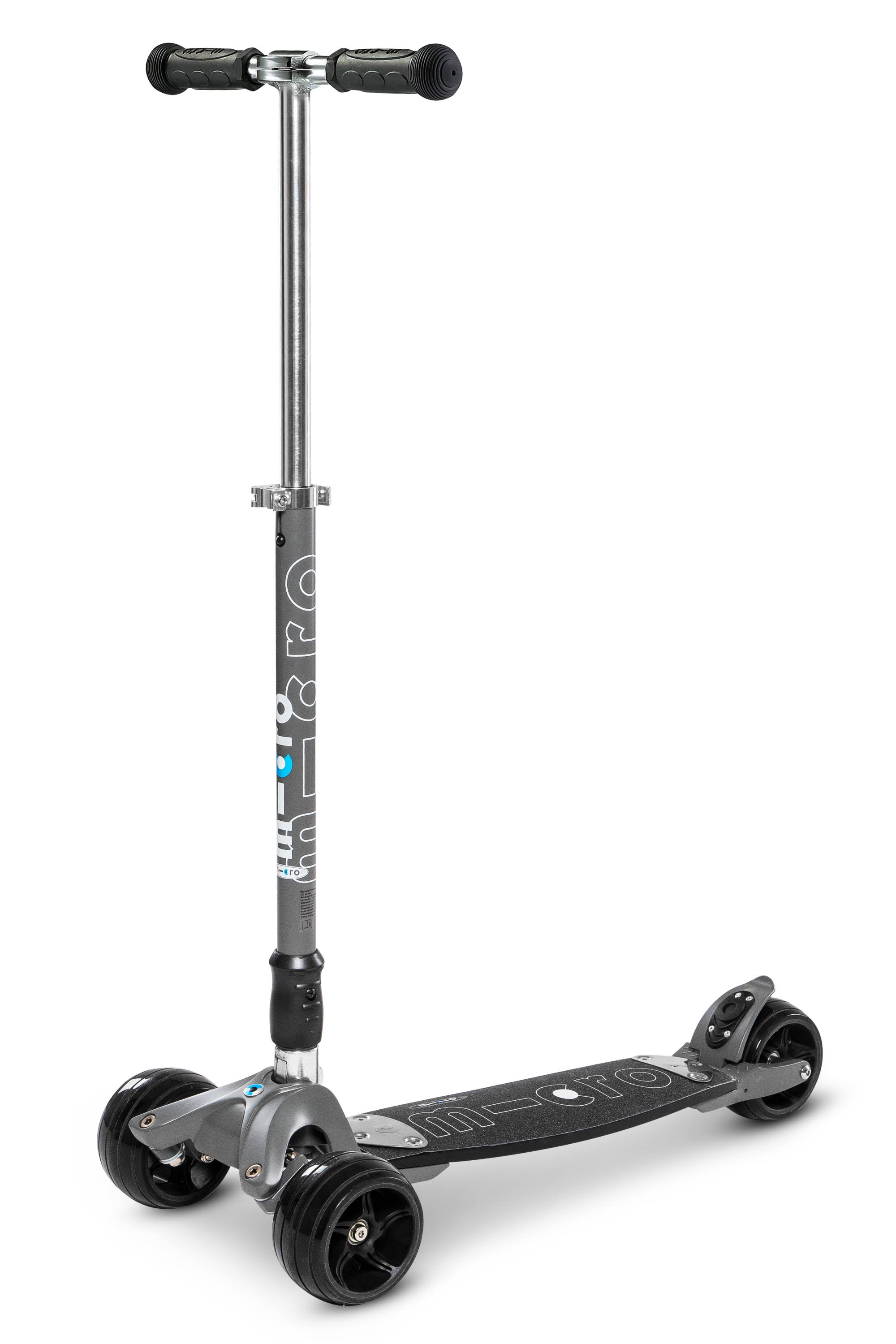 Micro Kickboard Monster Volcano 3 Wheel Kick Scooter - Gray