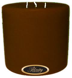 Trinity Candle Factory -Caramel Toffee - Pillar Candle - 6x6