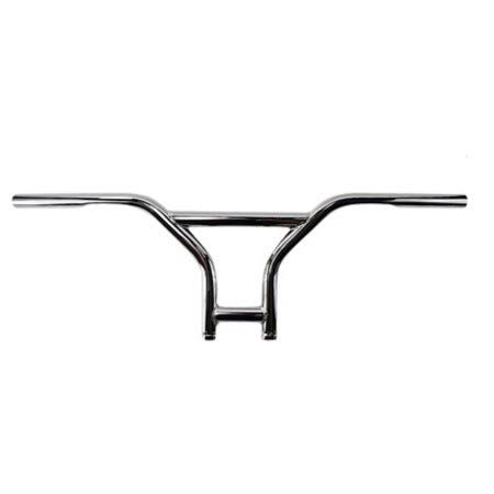 TC Bros 101-0153 1in. BMX Handlebar - Chrome, Silver