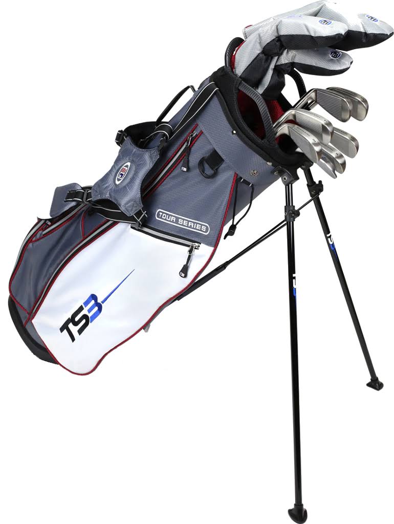 US Kids Junior Tour Series 3 Combo Set - 10 Piece - Grey/White/Maroon