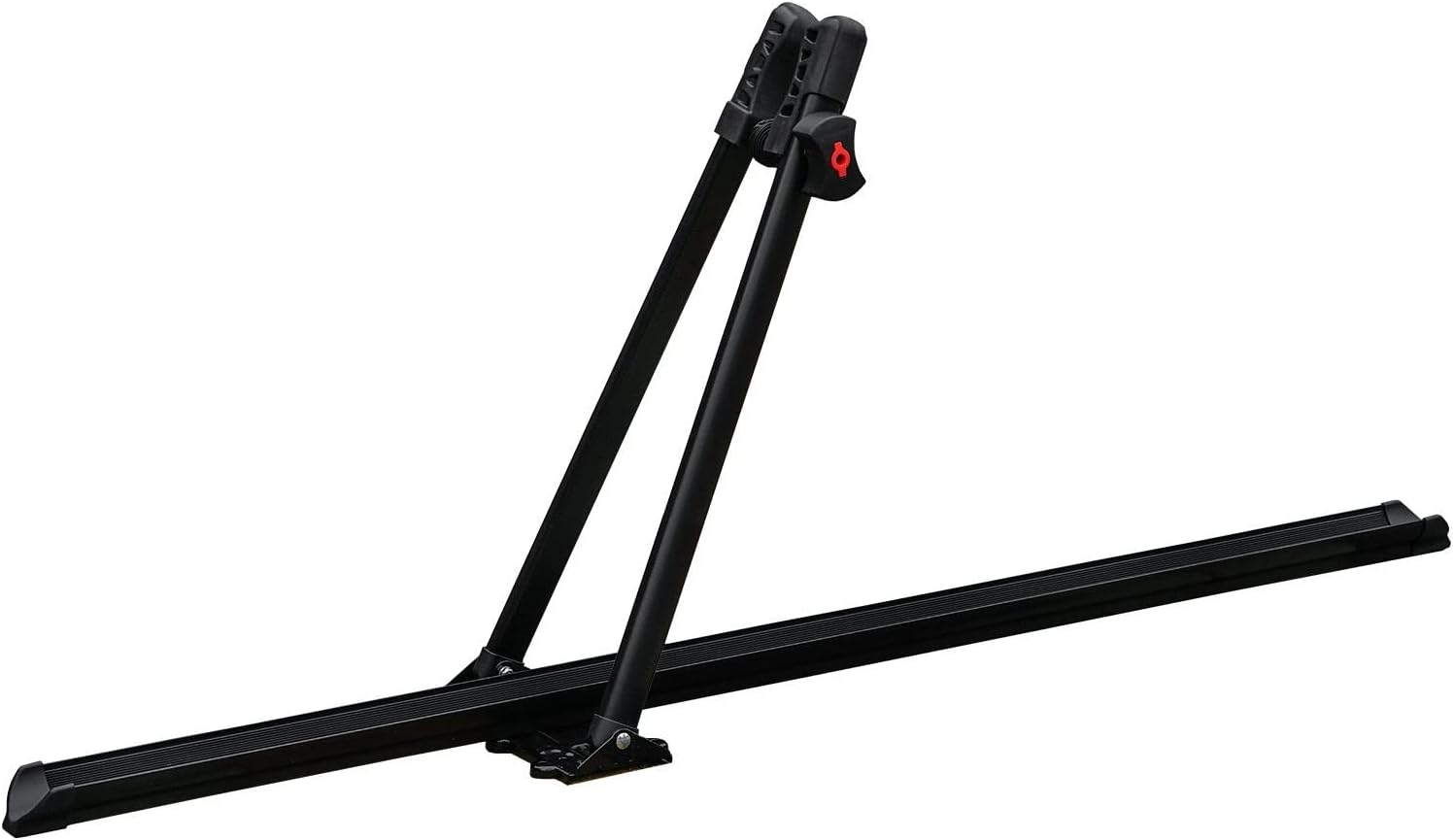Roof Bike Rack for Car Mount Upright or Attach to The Low Truck Bed Racks, 1 Bicycle Capacity.