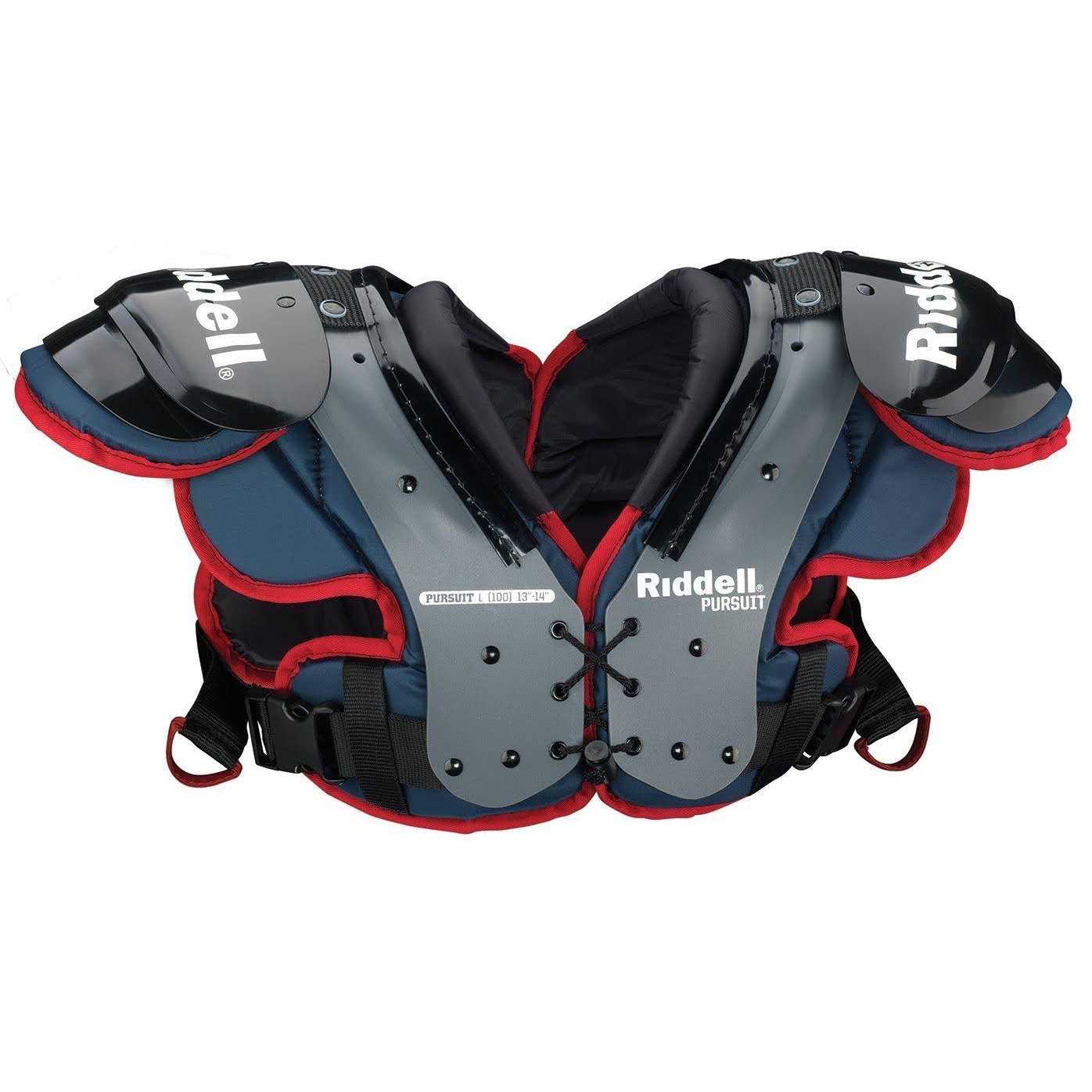 Riddell Pursuit Youth Shoulder Blue/Red - Sports Supplies Online Store