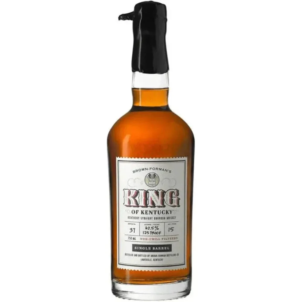 King Of Kentucky 15 Year Old Bourbon 2022 Release Single Barrel #27 127.5 Proof - Nestor Liquor