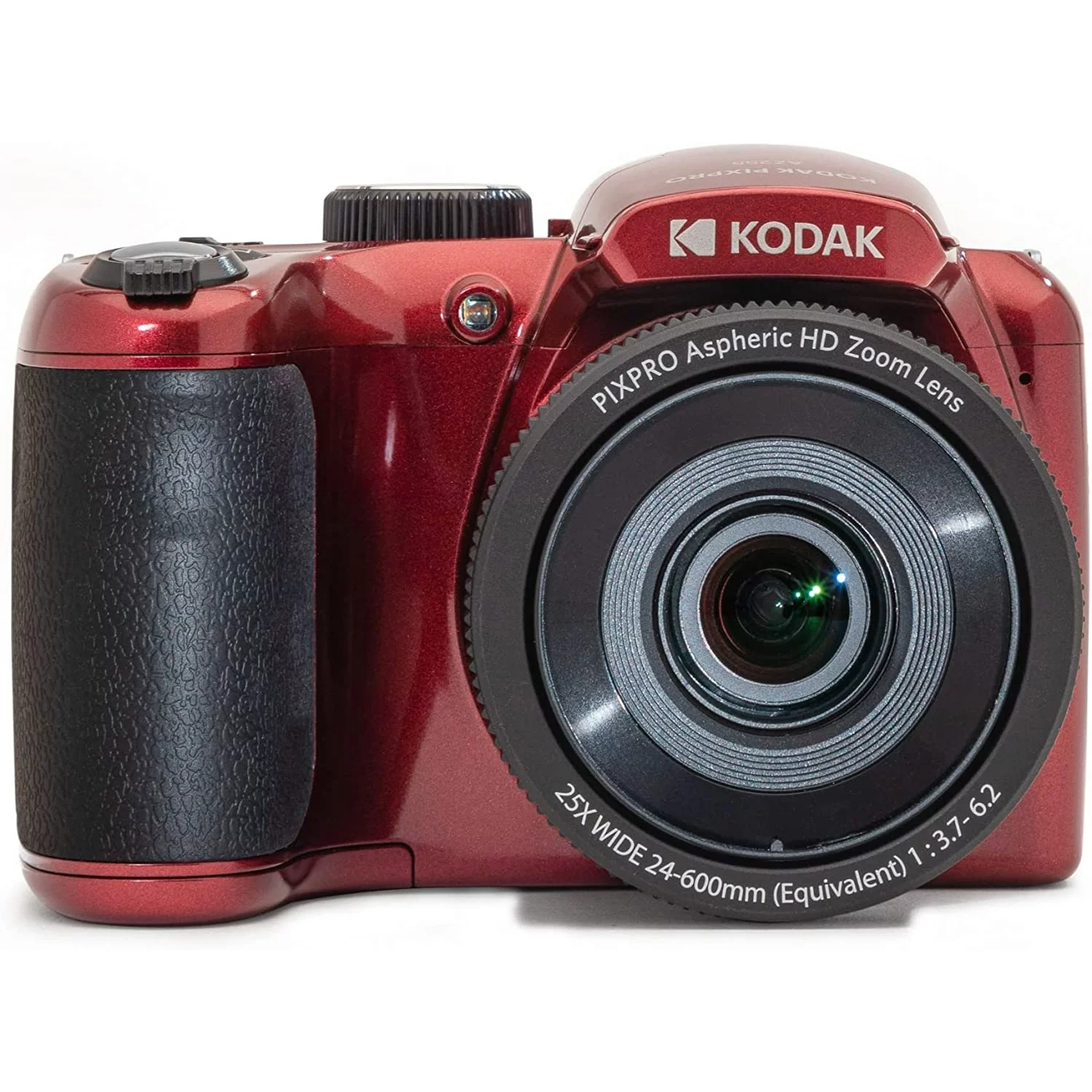 Open Box Kodak PIXPRO AZ255-RD 16MP Digital Camera 25x Optical Zoom 24mm Wide Angle Lens Optical Image Stabilization 1080p Full HD Video 3" LCD
