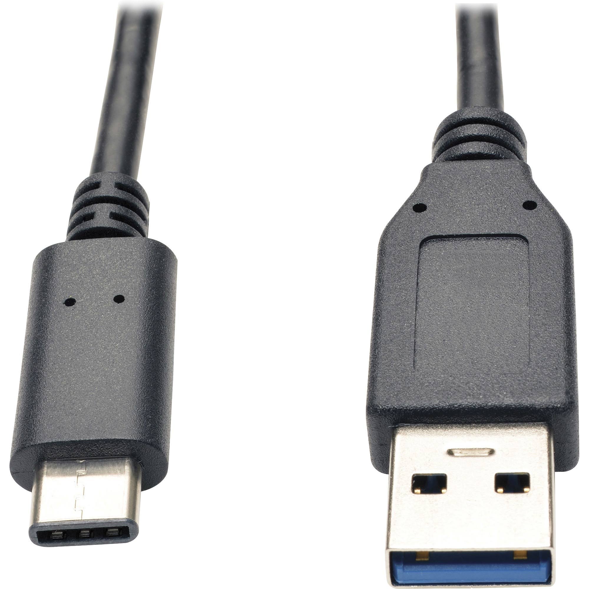Tripp Lite U428-003 USB-C Male to USB-A Male 3.1 Cable 3ft