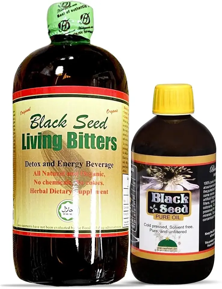 Black Seed Living Bitters: A Powerful Blend of Black Seed Oil and Herbal Extracts for Optimal Health - Kansas Nuitrition - HNZSDS