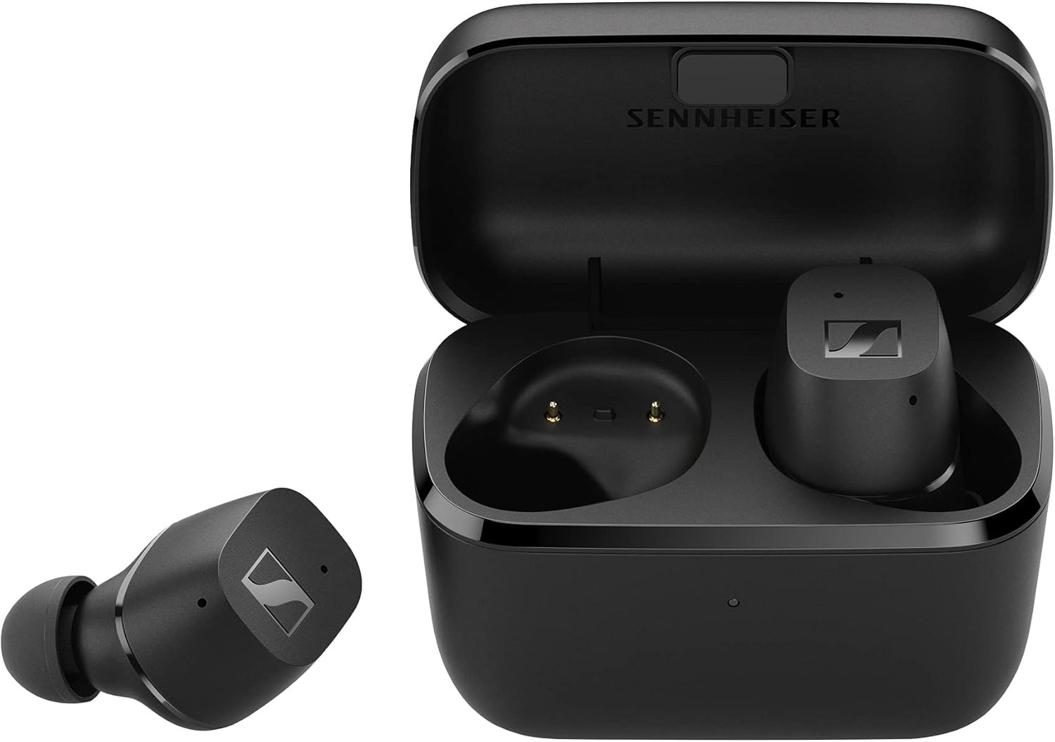Sennheiser CX True Wireless Earbuds - Bluetooth In-Ear Headphones for Music and Calls with Passive Noise Cancellation, Customizable Touch Controls