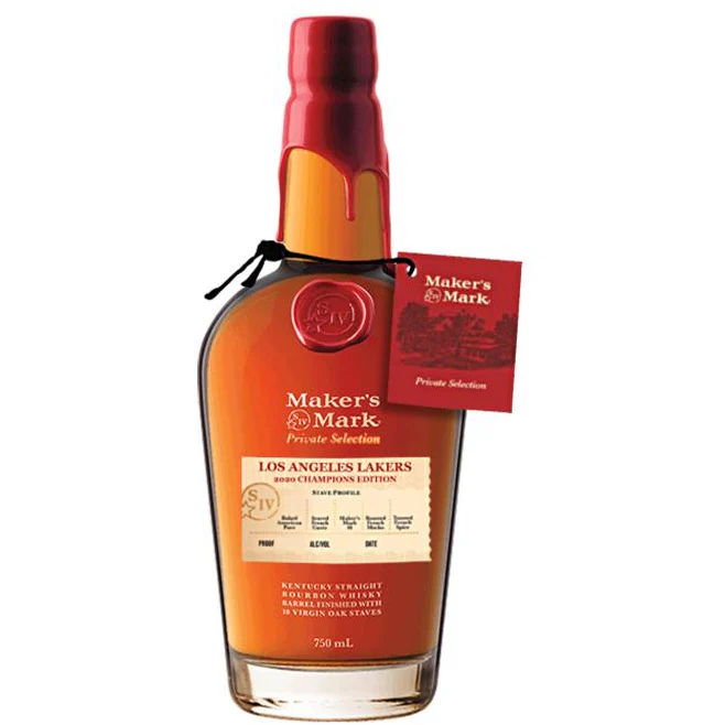 Makers Mark Private Selection Lakers 2020 Championship Edition - Nestor Liquor