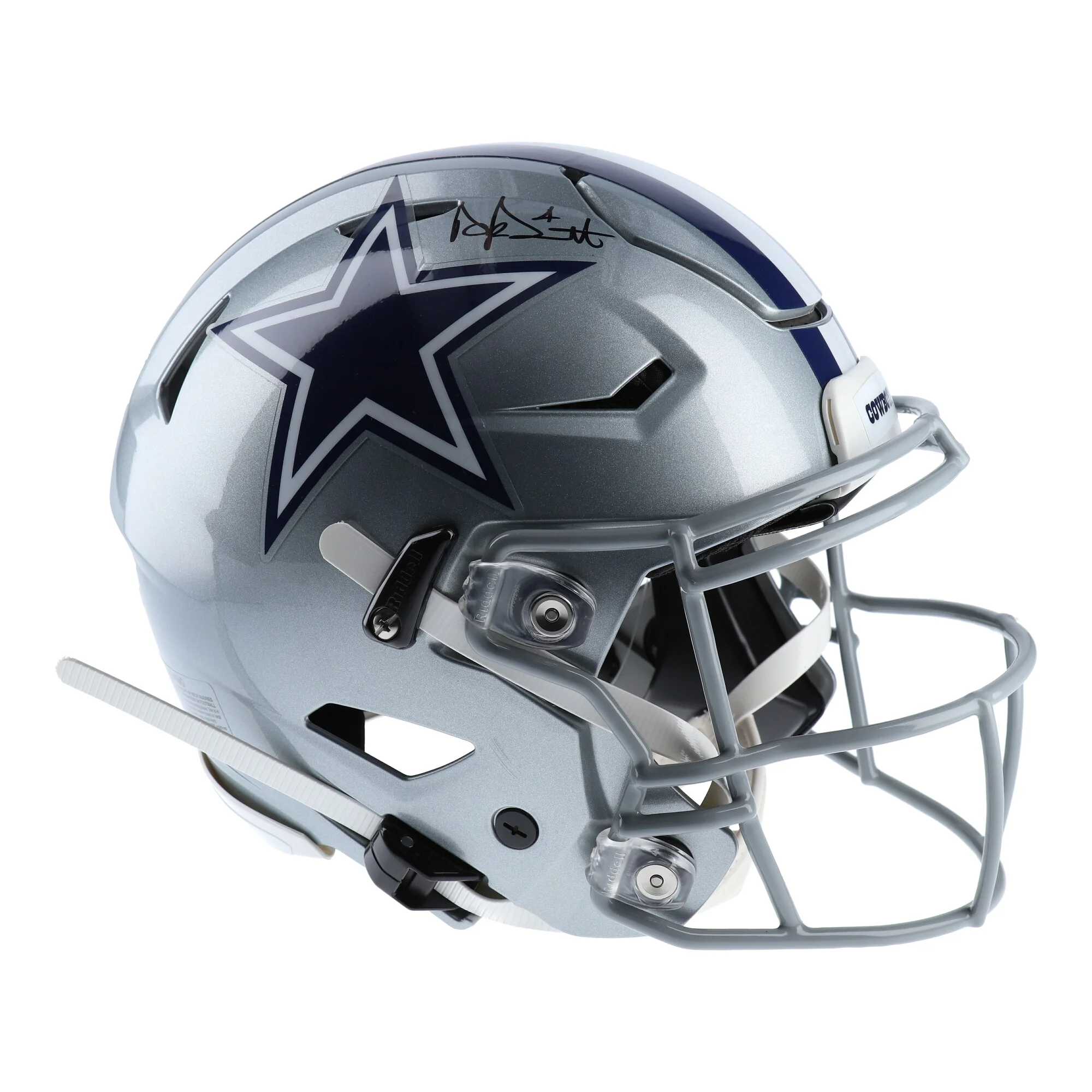 Dak Prescott Dallas Cowboys Autographed Riddell Speed Flex Authentic Helmet - Fanatics Authentic Certified - Curated Treasures Market