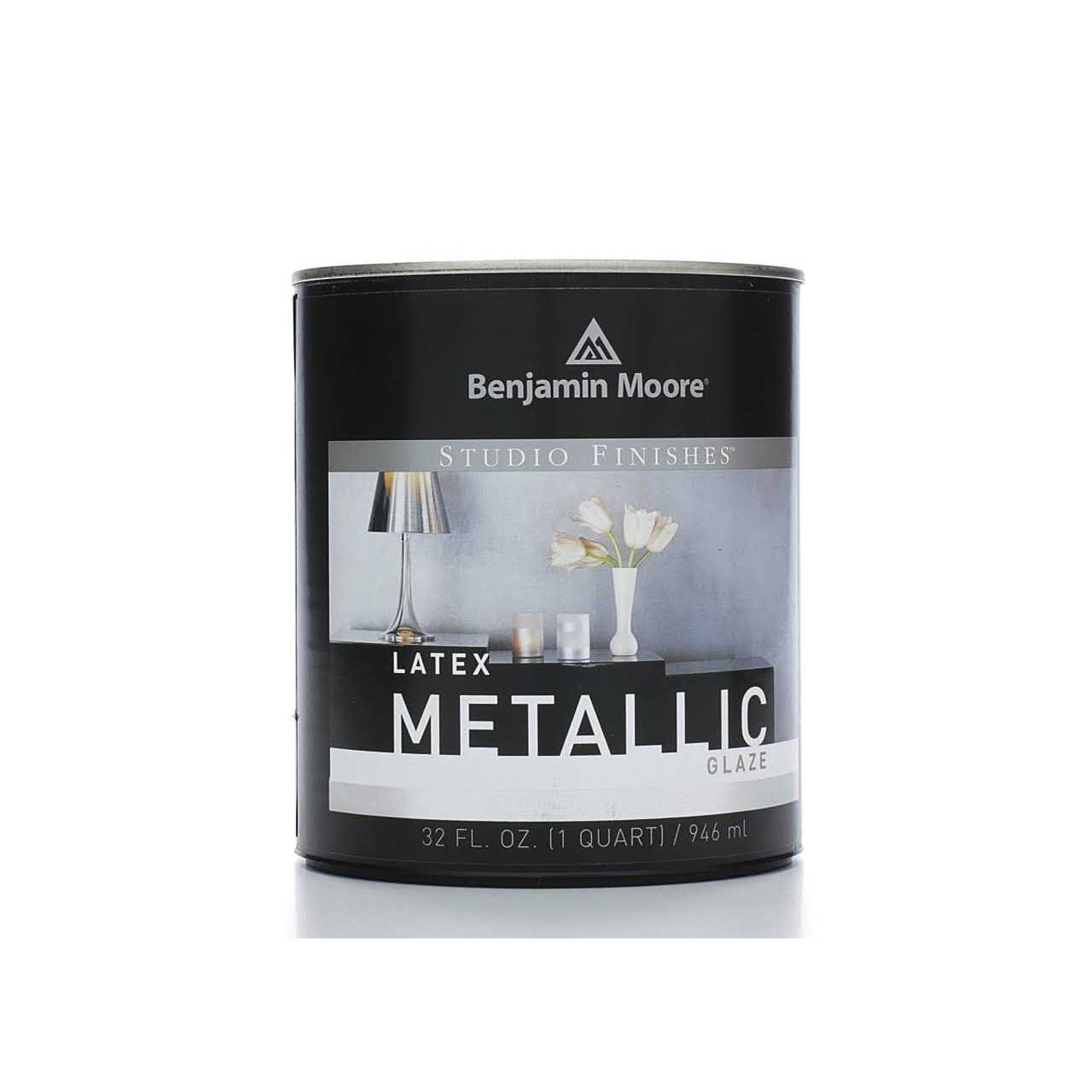 Benjamin Moore Studio Finishes Metallic Glaze Semi-Gloss - Shop Hardware Tools Online Store