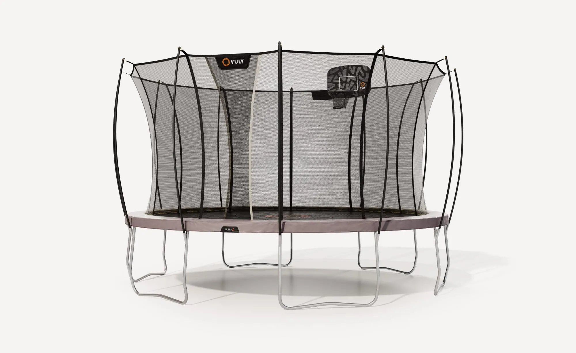 Vuly Trampoline Ultra 2 Round with Enclosure Large 13 ft for Kids