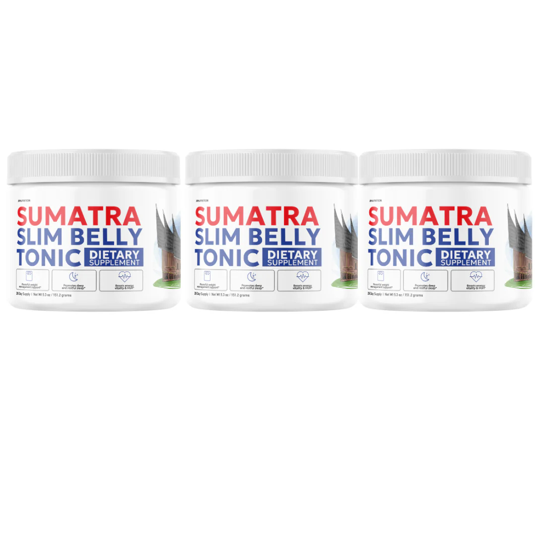 Sumatra Slim Belly Tonic - Dietary Supplement (3 Pack) - Kansas Nuitrition - HNZSDS