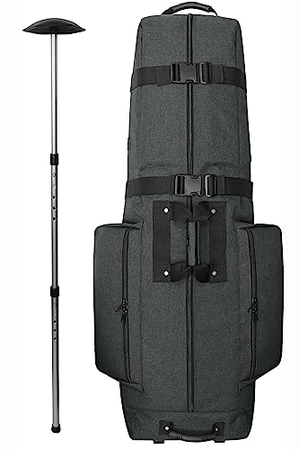 CaddyDaddy Constrictor Soft-Sided Golf Travel Bag Cover with Padded Top