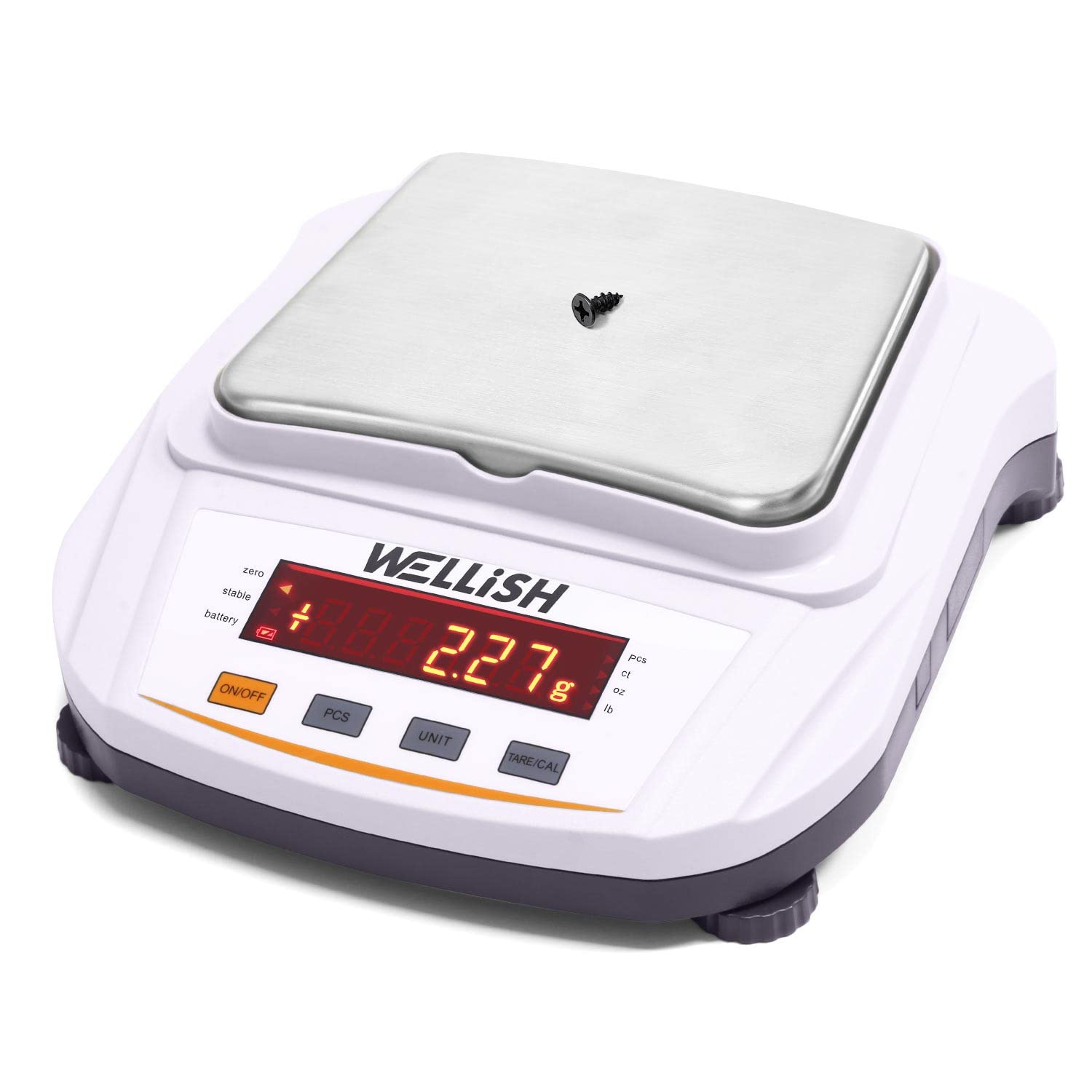 Lab Scale 2000g/0.01g High Precision Digital Scale Analytical Balance Electronic Scale for Kitchen Lab Weighing