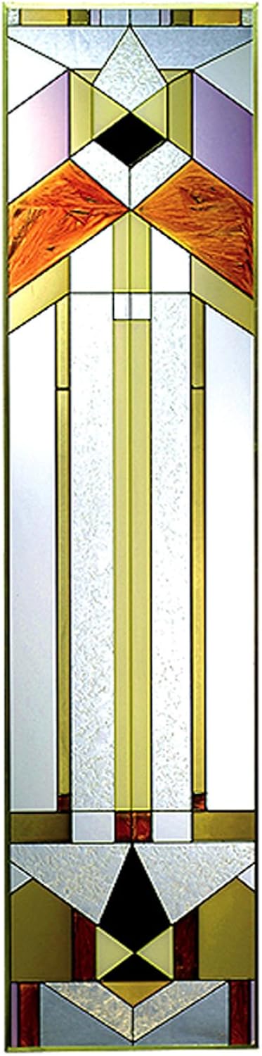 Deco-tectural, 10.25 x 42 Vertical Stained Glass Panel