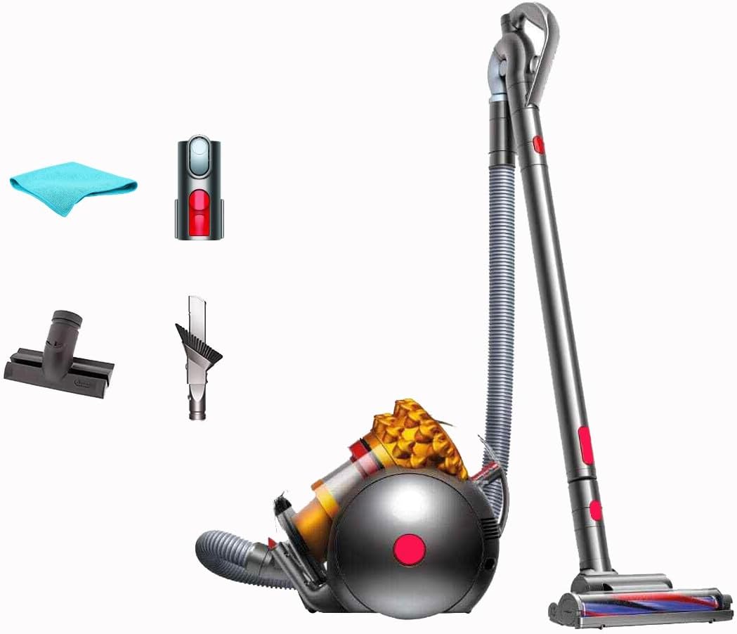 Dyson Big Ball Turbinehead Pro Bagless Canister Vacuum Cleaner, HEPA Filter, Strong Suction, Self-Adjusting Cleaner Head, Large bin, 5-Year Warranty