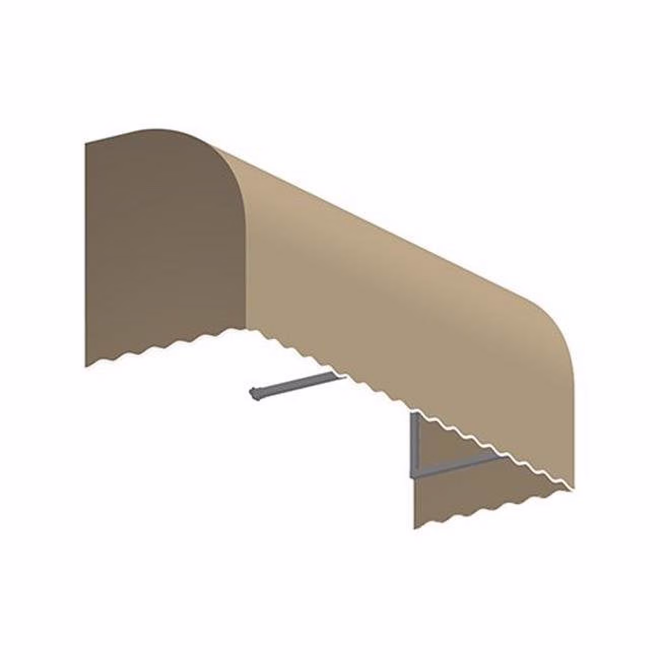 4.38 ft. Savannah Window & Entry Awning, Tan - 31 x 24 in.