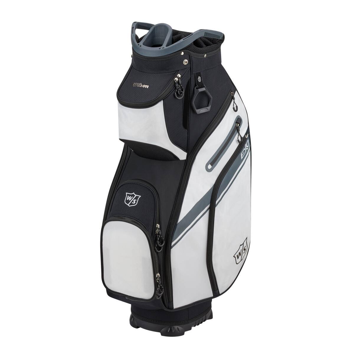 Wilson Staff Exo II Cart Bag - White Black