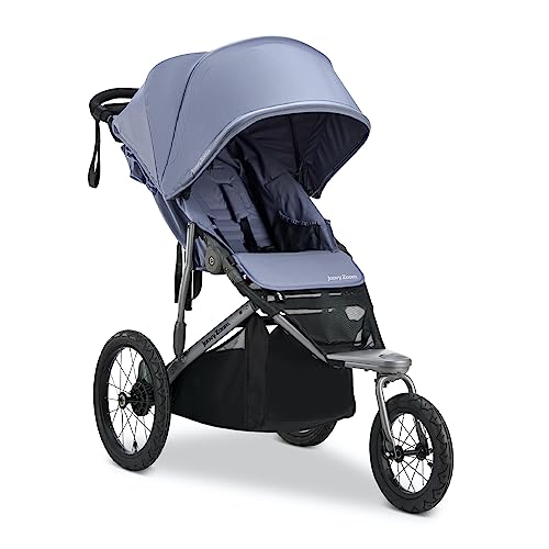 Joovy Zoom Lightweight Jogging Stroller Featuring High Child Seat, Shock-Absorbing Suspension, Extra-Large Air-Filled Tires, Parent Organizer