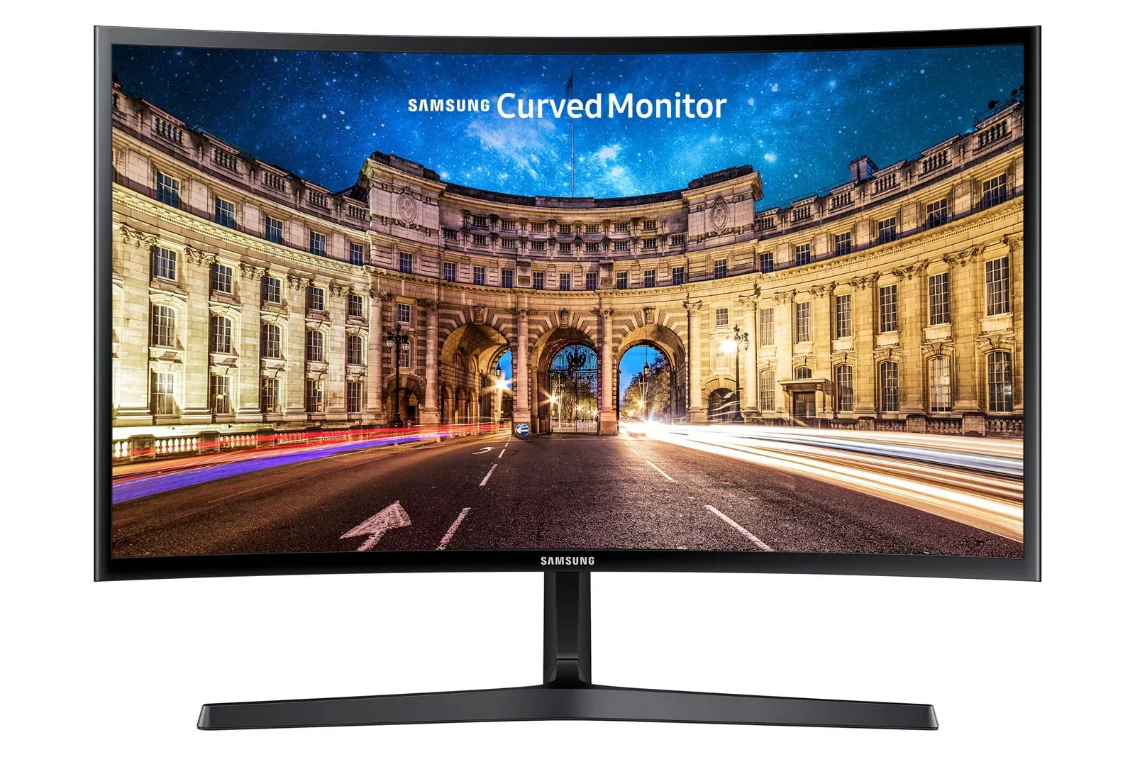 SAMSUNG 27 Class Curved 1920x1080 VGA HDMI 60hz 4ms AMD FREESYNC HD LED Monitor - LC27F396FHNXZA