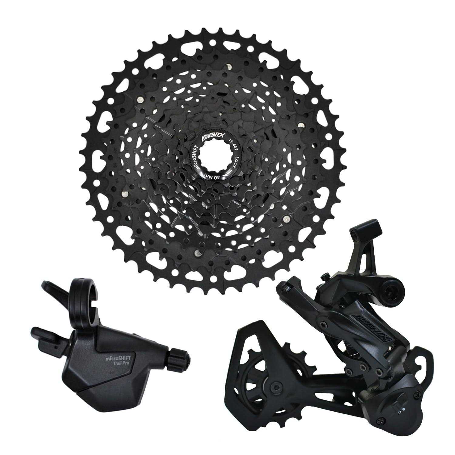 microSHIFT Advent X 1x10 Speed 11-48T MTB Groupset - Sports Supplies Online Store