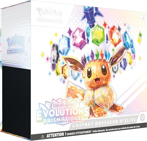 Pokemon Scarlet & Purple Elite Trainer Set - Prismatic Evolutions of The Pokemon TCG (1 Fully Illustrated Promo Card