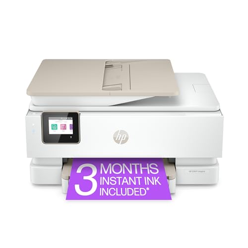 HP ENVY Inspire 7958e Wireless All-in-One Color Inkjet Printer, Print, scan, copy, Duplex printing best-for-home