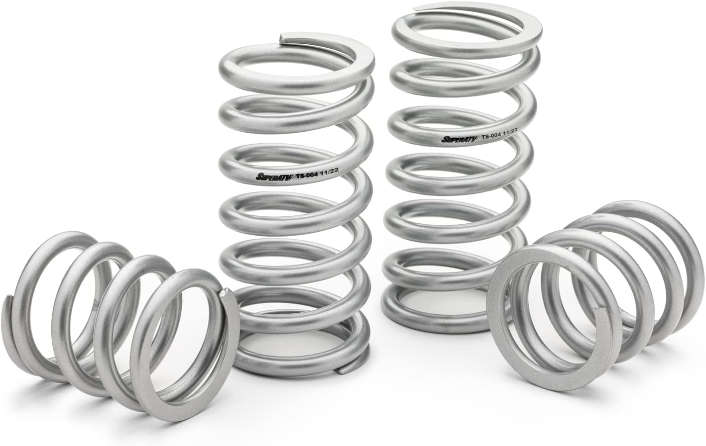 SuperATV Tender Springs for 2019+ Honda Talon 1000X | USA Made! | 445 lb. Front Rear Spring Rate | Heavy Duty