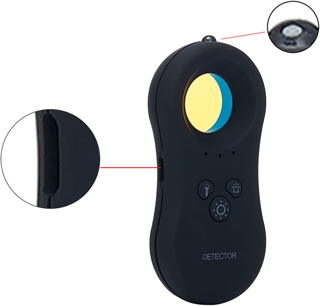 Hidden Camera Detector, Camera Detector by NOYAFA with Rechargeable Infrared Viewfinders
