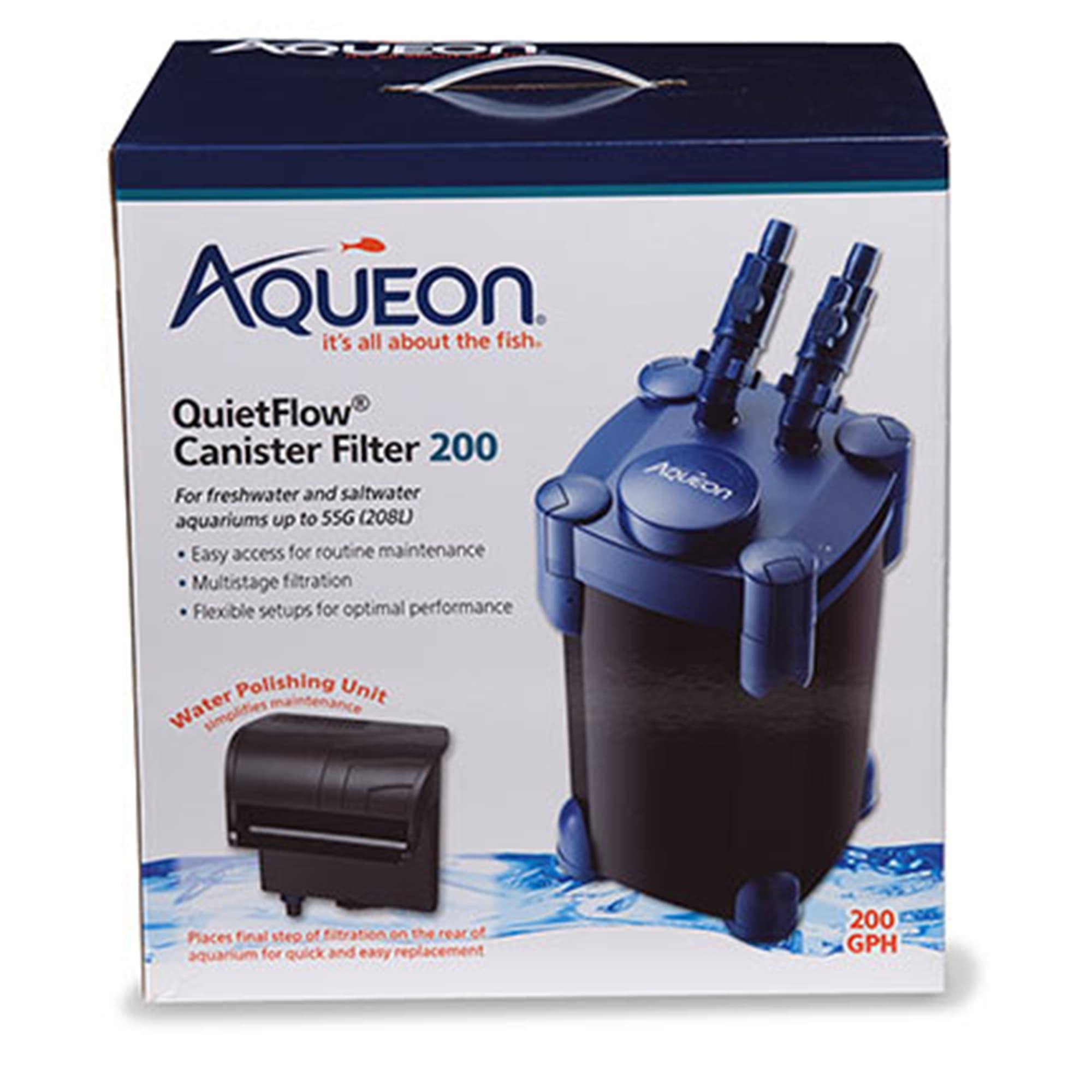 Aqueon QuietFlow Canister Filter Up to 55 Gallons