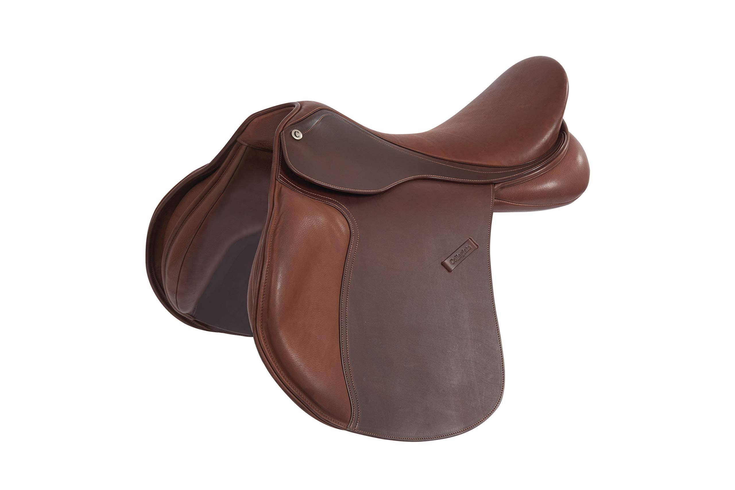 Collegiate Scholar All Purpose Saddle with Round Cantle - 18 / Brown