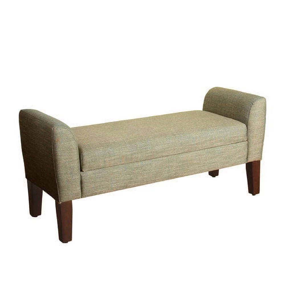 HomePop Tara Storage Bench Settee, Multiple Colors