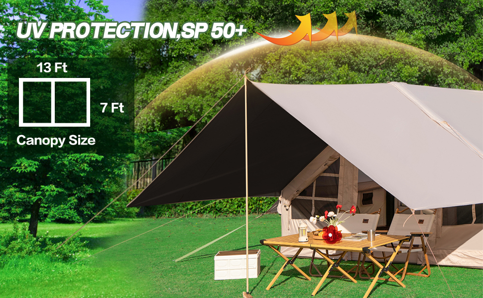 glamping tents sunshelter