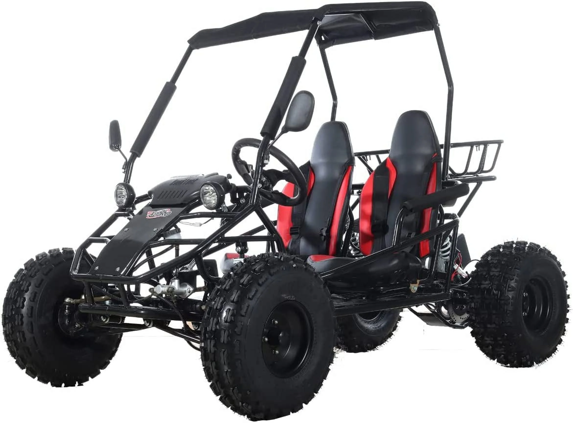 X-Pro Brand New 125cc Gas Powered Go Kart 3 Semi-Automatic Transmission w/Reverse Big 18/19 Wheels