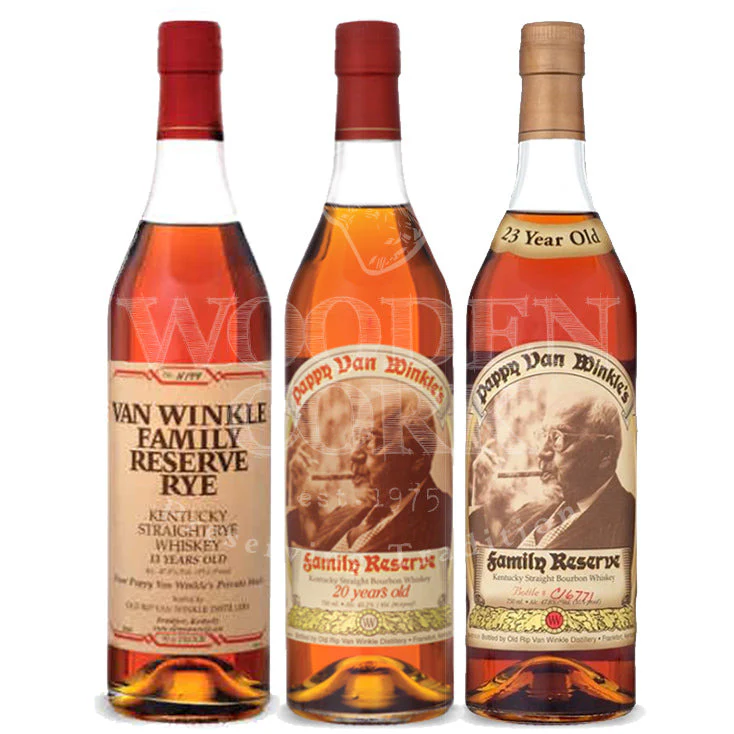 Pappy Van Winkle's Family Reserve Rye & 20 Year & 23 Year Bundle - Nestor Liquor