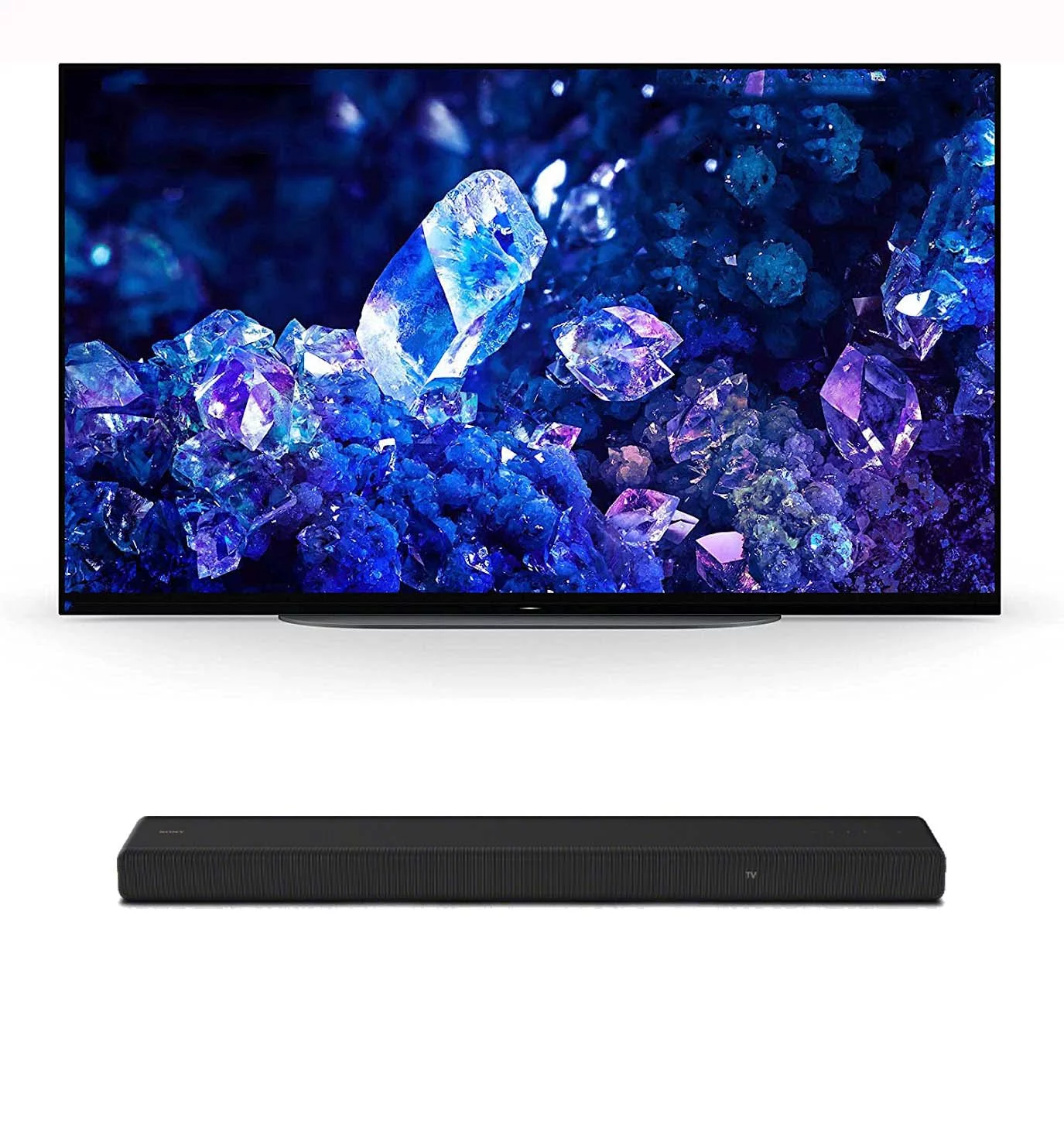 Sony XR42A90K 42" 4K Bravia XR OLED High Definition Resolution Smart TV with a Sony HT-A3000 3.1Ch Soundbar with Built-In Subwoofer and DTS Virtual:X