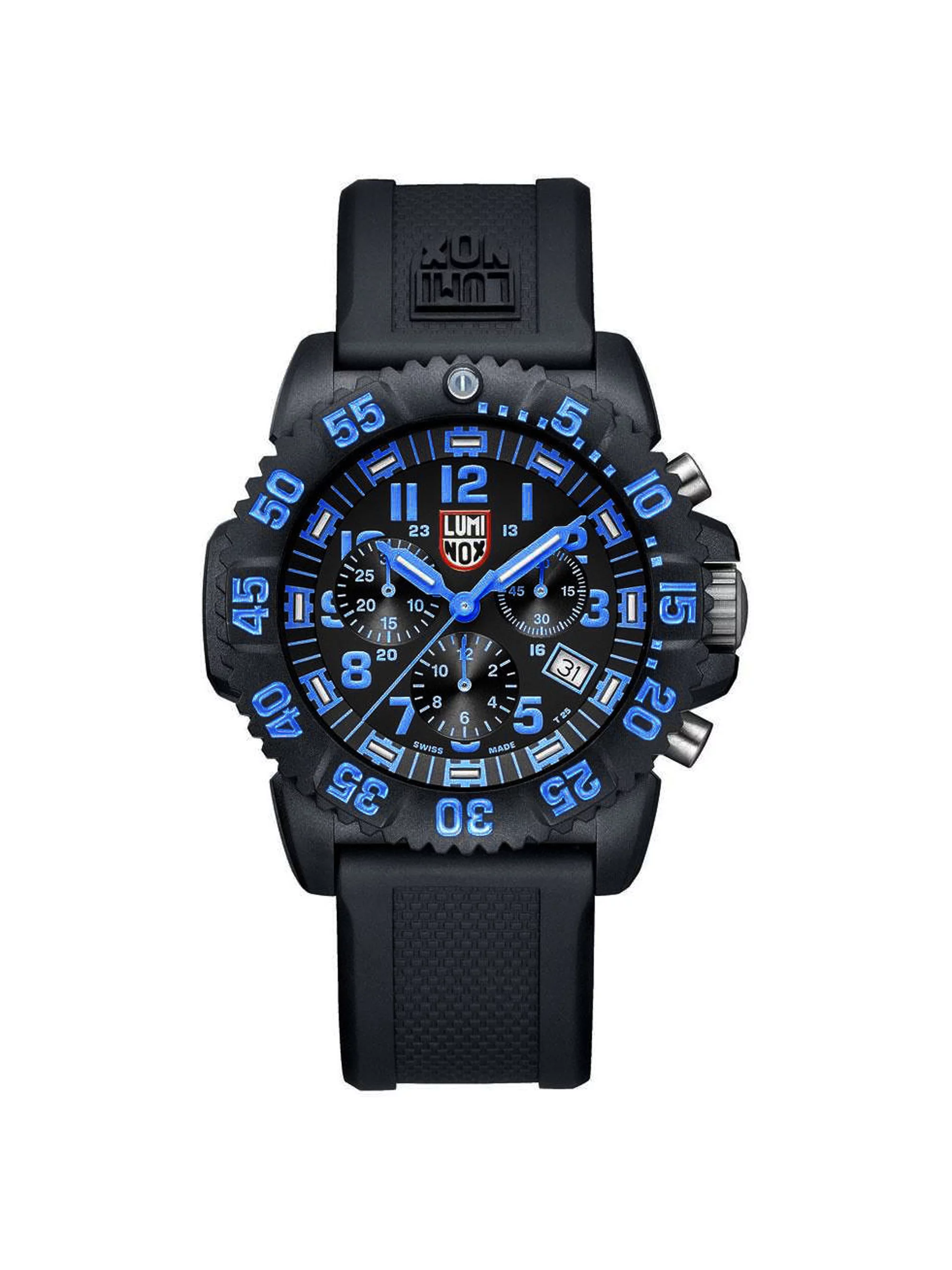 Luminox Navy Seal Colormark Chronograph Black Dial Quartz Mens Watch XS.3083 - Curated Treasures Market