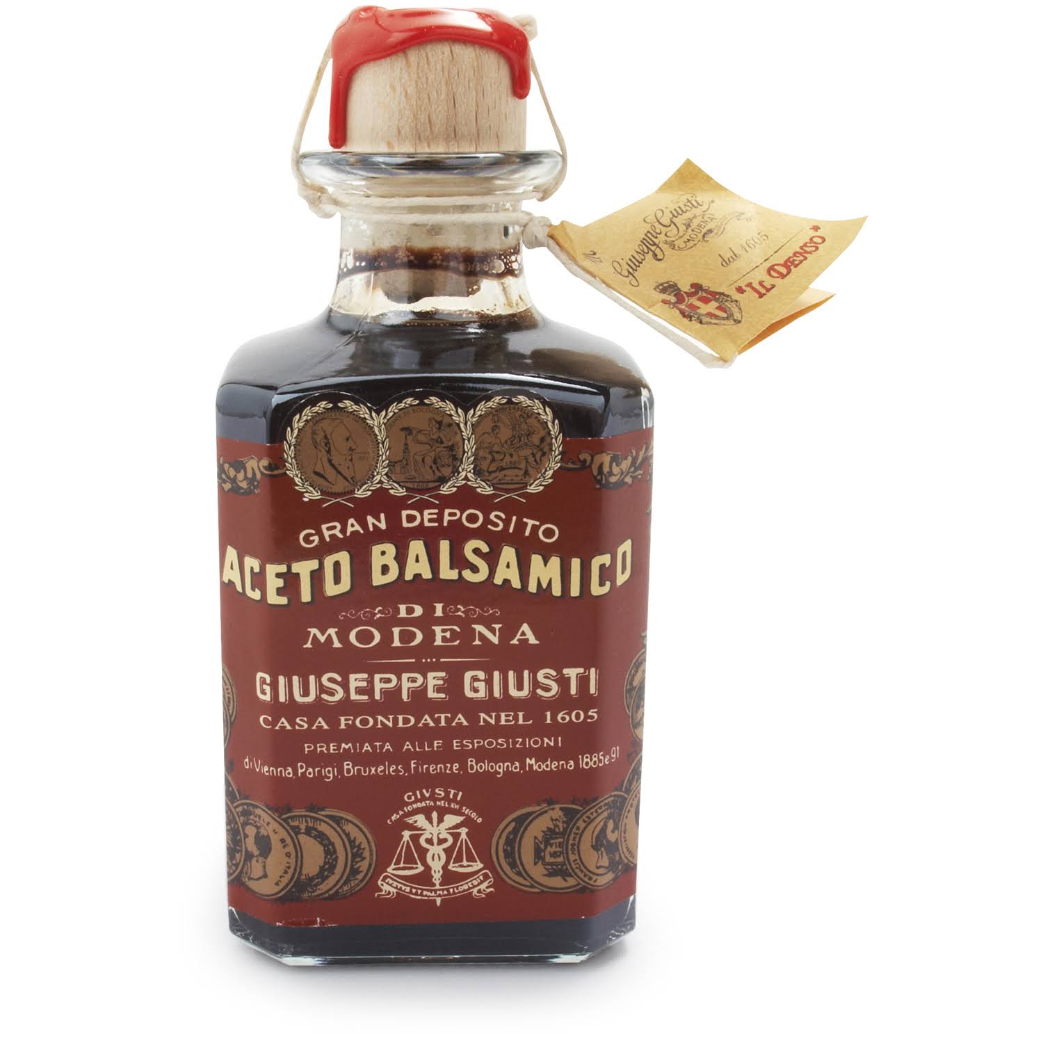 Giuseppe Giusti Balsamic Vinegar, Riccardo Giusti&s Three Gold Medals, 8.5 oz.