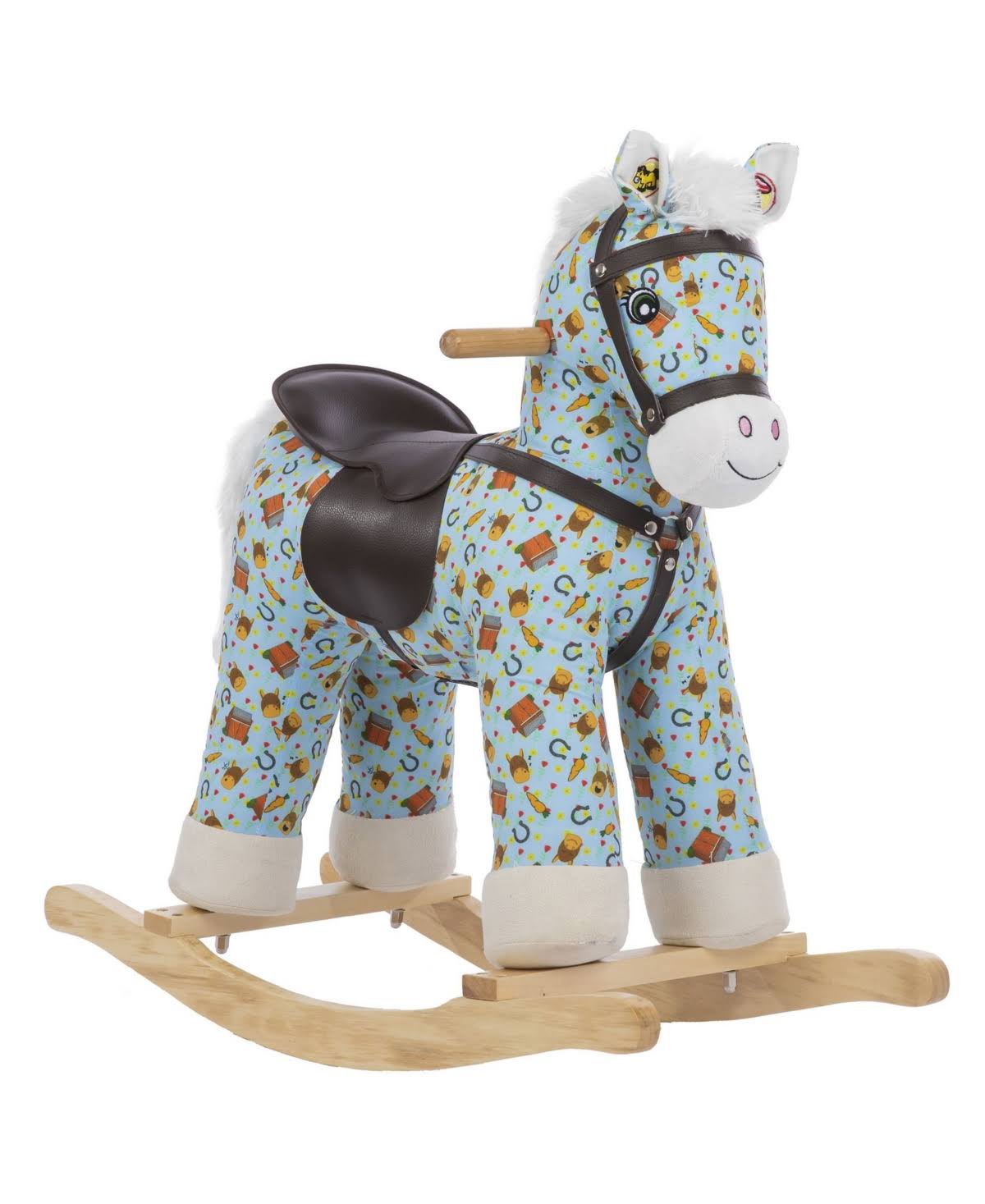 Rockin Rider Casey Rocking Horse, Blue