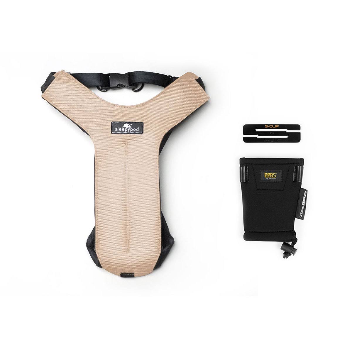 Sleepypod Clickit Sport Crash-Tested Dog Car Harness, Medium / Blush