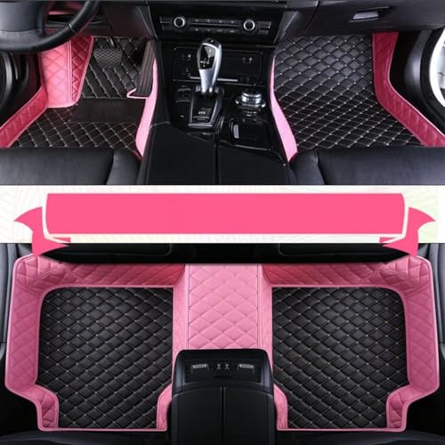 Custom car Floor mats for 96% of Cars, SUVs and Sports Cars, Full-Coverage Protective Floor mats for Men and Women, Non-Slip Leather Floor mats