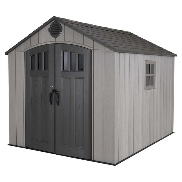 Lifetime 8 x 10 Ft. Storage Shed Outdoor Garden Shed & Tool Shed