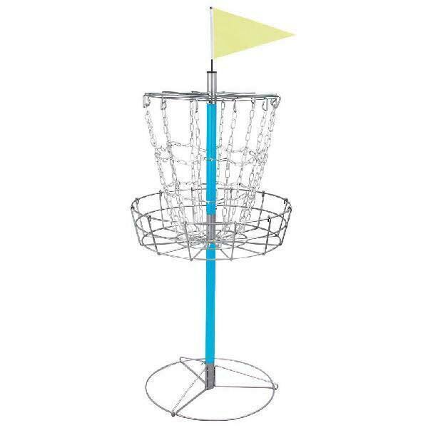 Disc Golf Goal Target Basket Practice Frisbee Game Cross Chain Outdoor