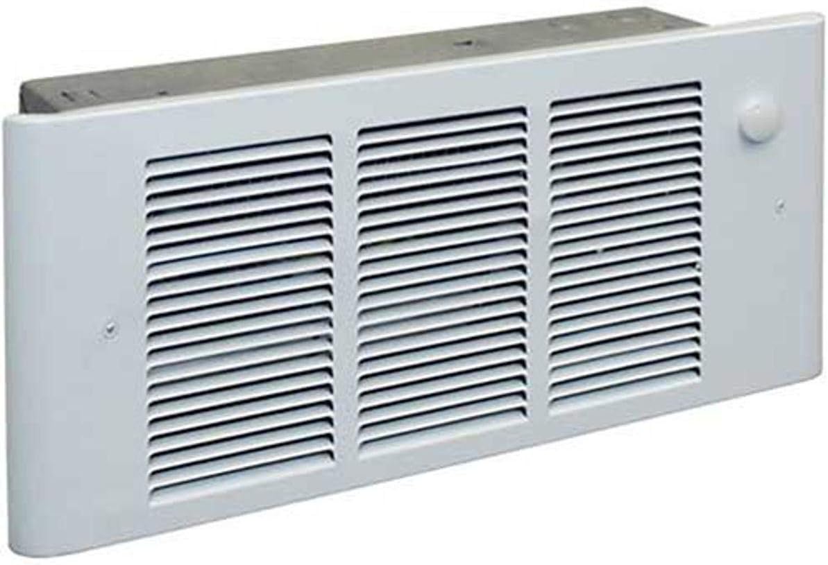 GFR1500t2f Surface or Recessed Wall Mounted Register Style Electric Residential Wall Heater , White