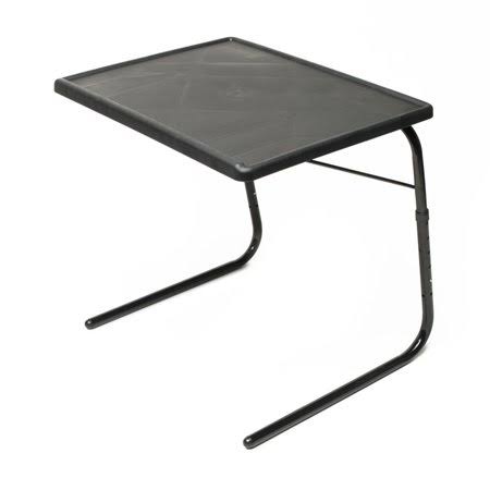 Table Mate XL TV Tray Extra Large Folding Table (Black)