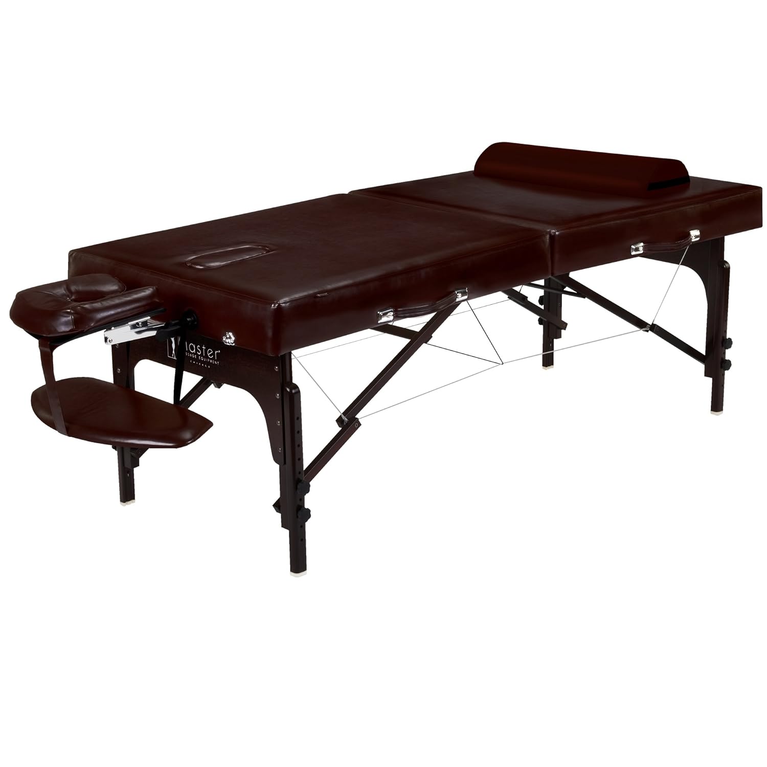Master Supreme Massage 31 Inch Extra Wide Portable Massage Table, Supreme LX SPA Salon Facial Beauty Bed, Easy Set Up, 3" Thick of Memory Foam