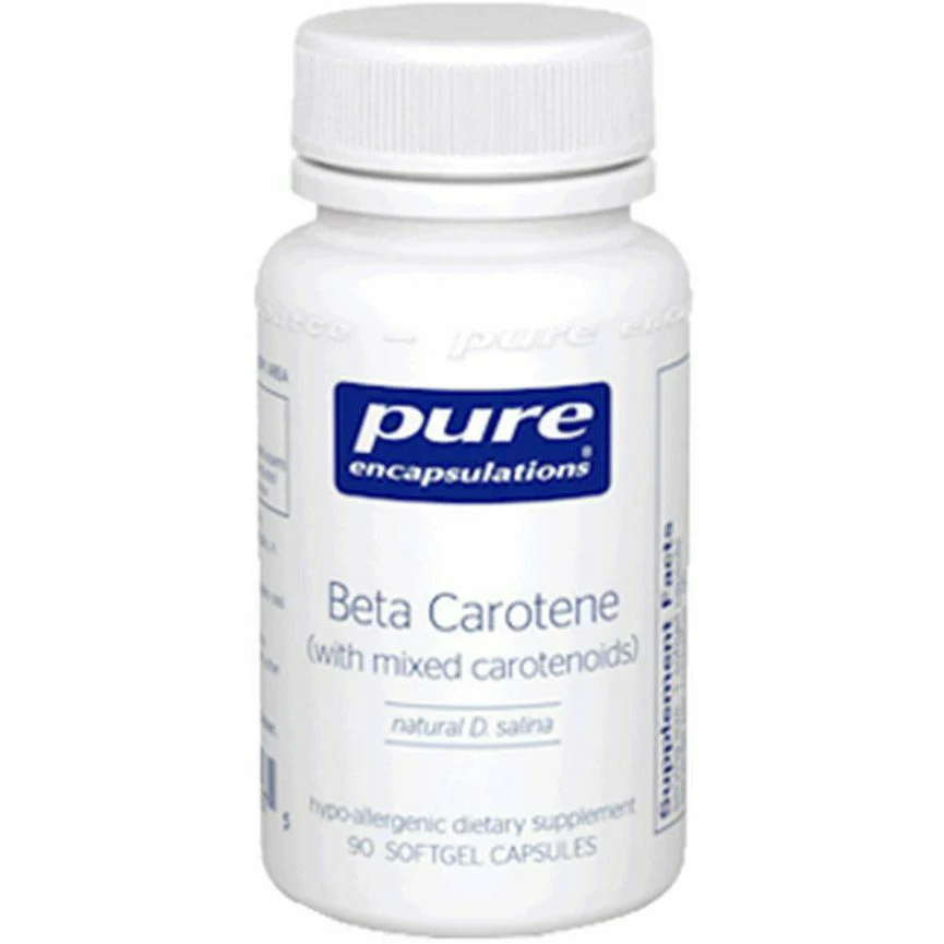 Beta Carotene 25000 IU 90 gels by Pure Encapsulations - Kansas Nuitrition - HNZSDS
