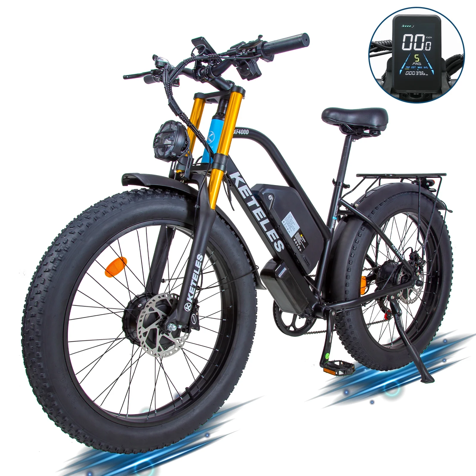 Electric Bike for Adults Ebike with 48V 23AH Removable Battery