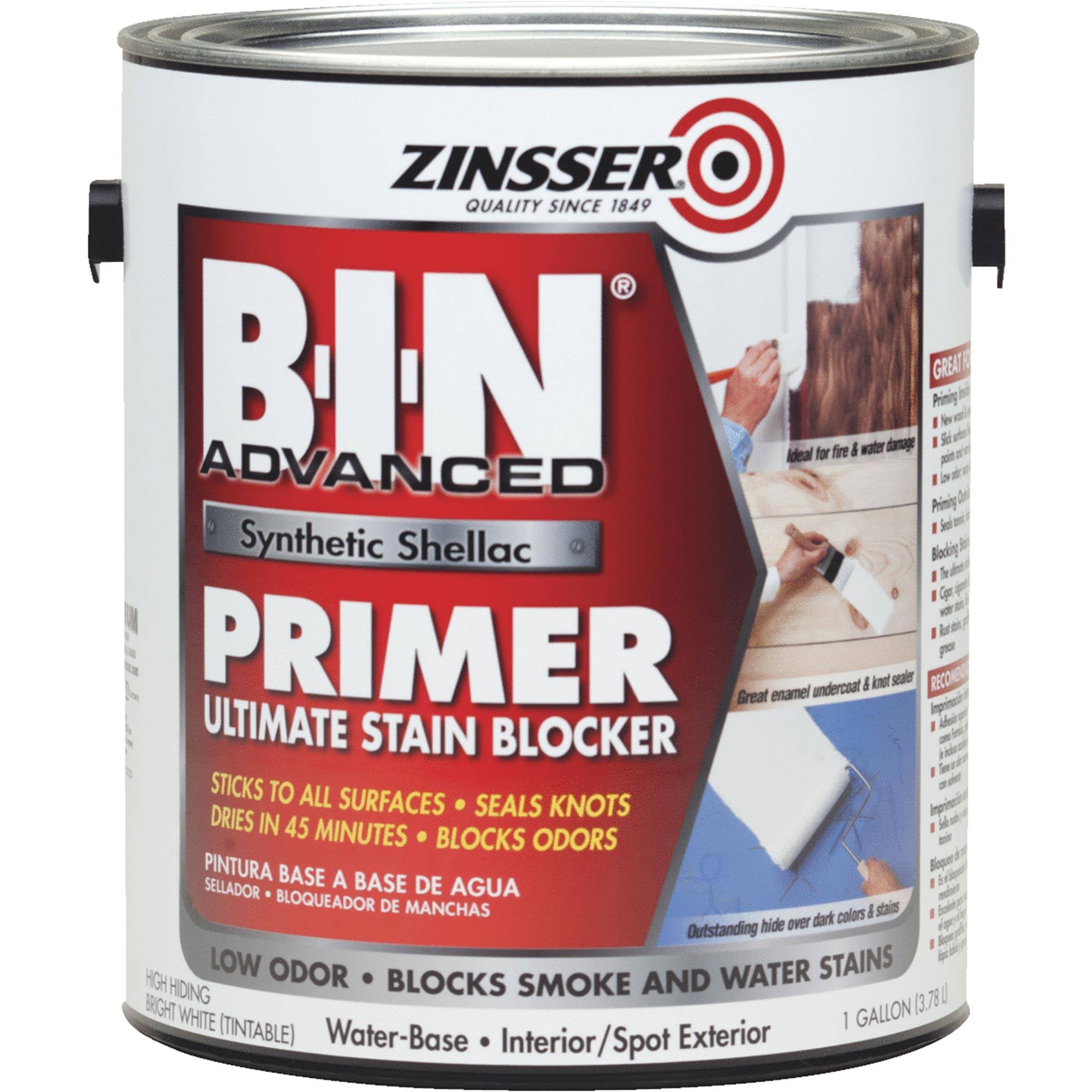 Zinsser B-I-N Advanced Synthetic Shellac Primer - Megean